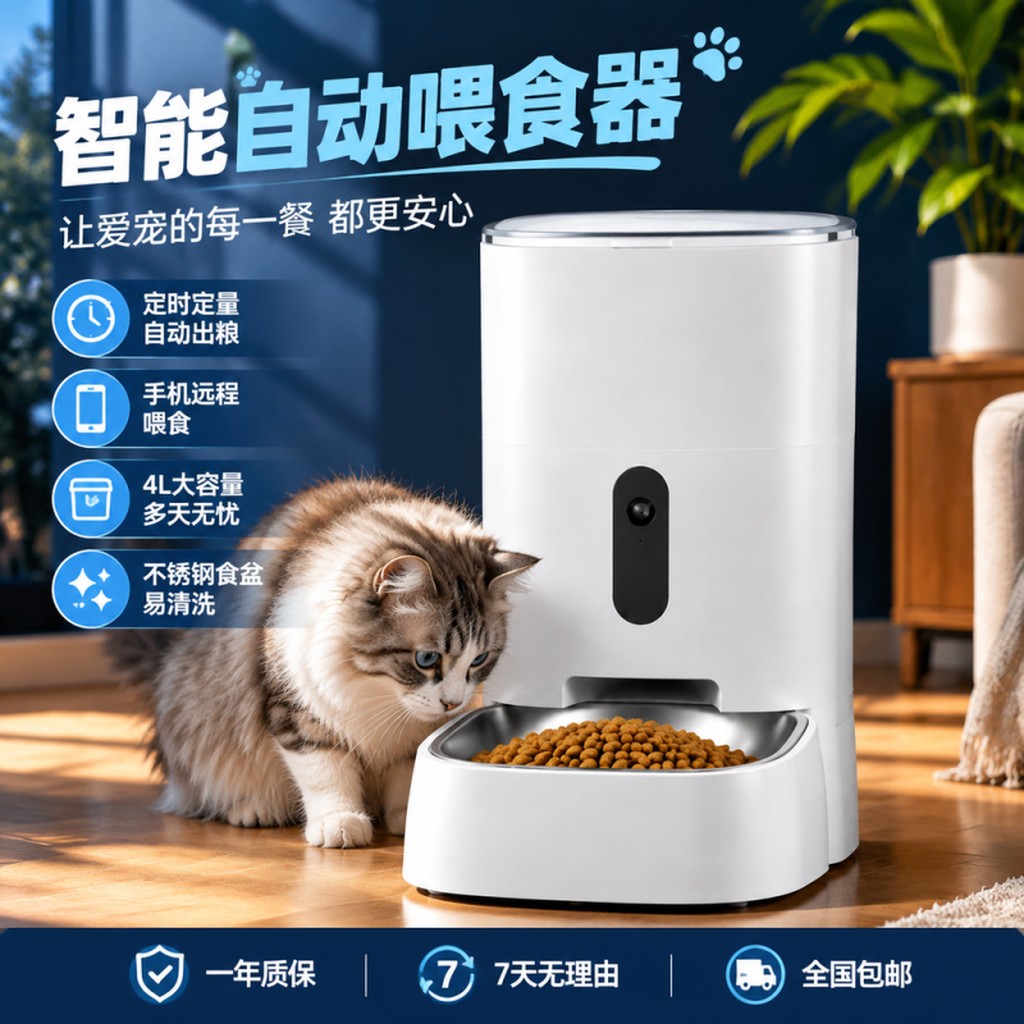 宠物喂食器图文主图