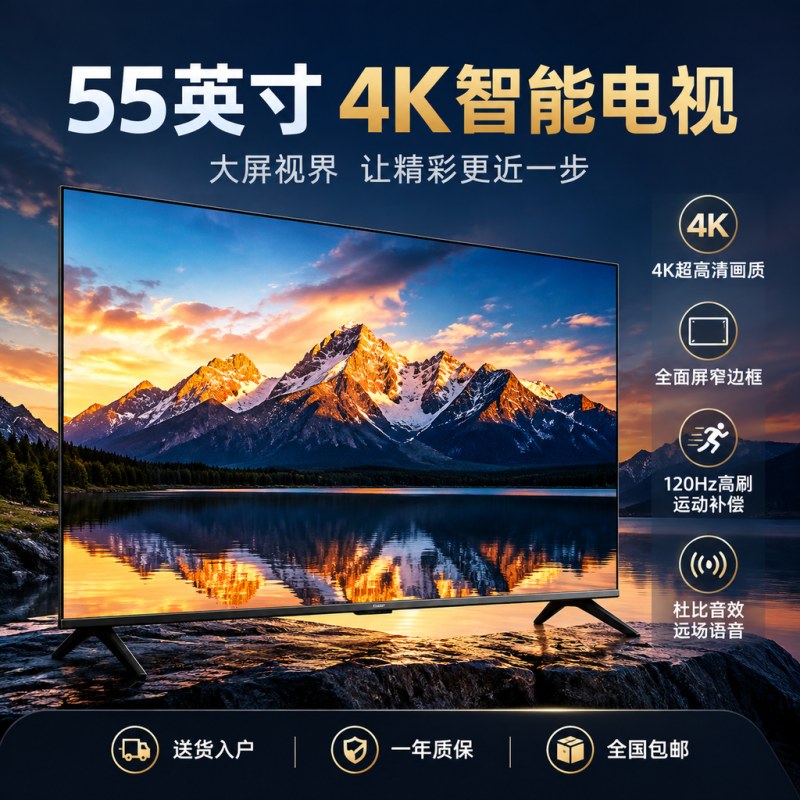 4K 智能电视主图