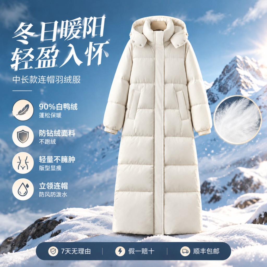 羽绒服图文主图